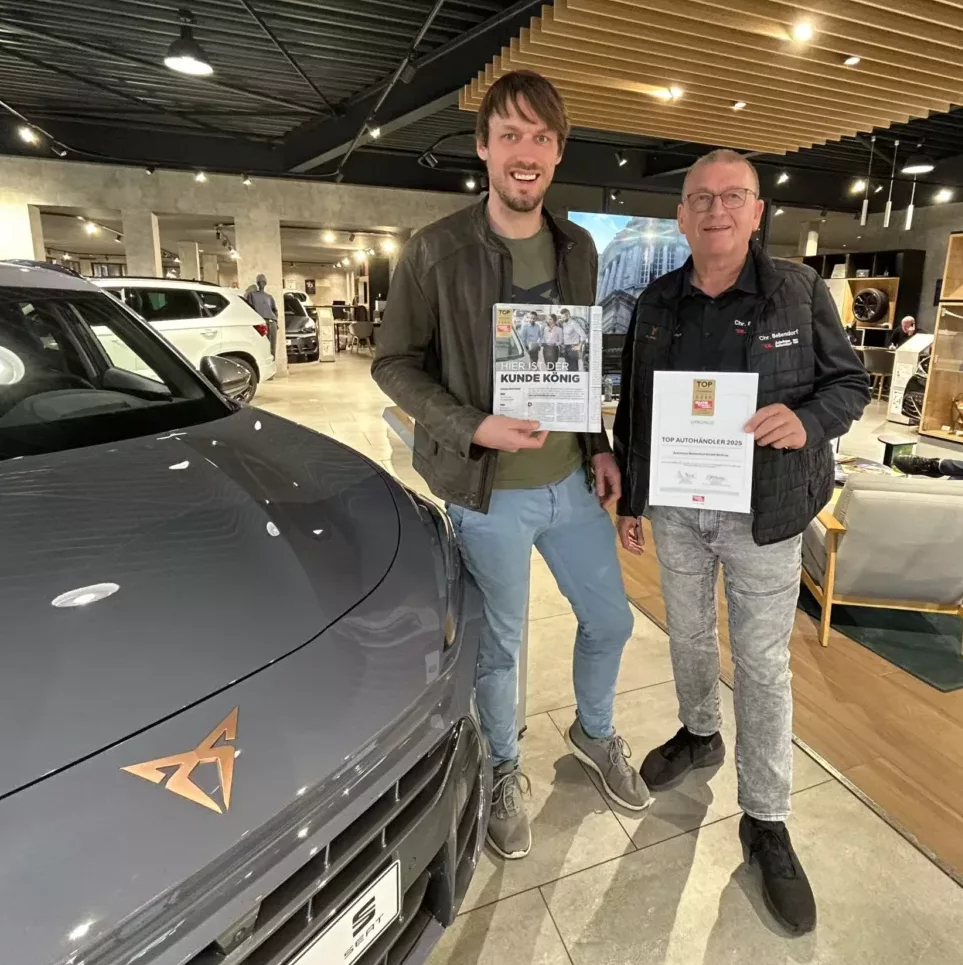 Auszeichnung Top Autohändler 2025